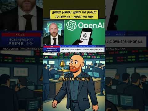 Bernie Sanders Wants the Public to Own AI - Here's the Risk
