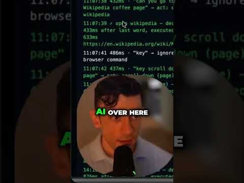 Control your browser entirely with your voice using Jev AI.