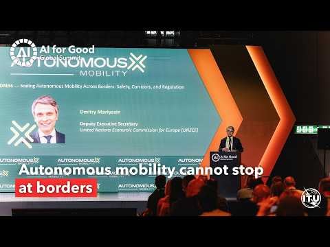 Scaling AI-powered autonomous mobility across borders | Dmitry Mariyasin