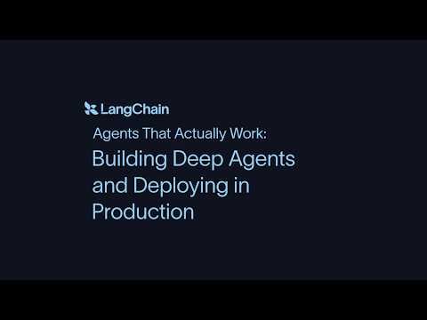 Building Deep Agents and Deploying in Production