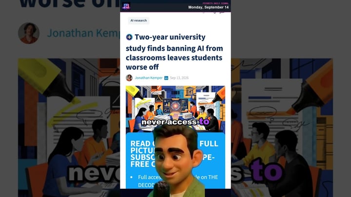 A Two-Year Study Found Banning AI in Class Left Students Worst Off