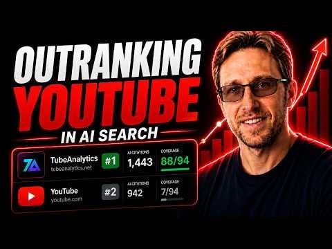I'm Outranking YouTube In AI Search (Here's How)
