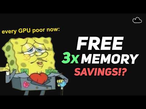 A new way of TRAINING LLMs with 3x less memory...!?