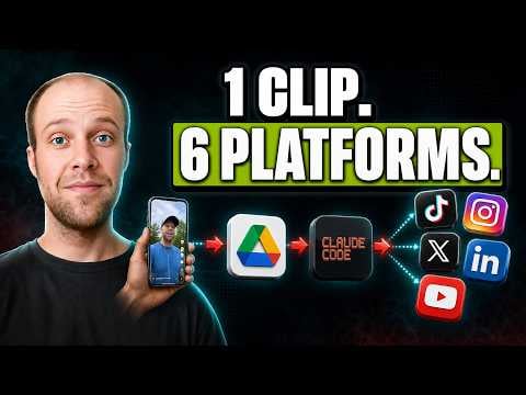 How I Post Short Form Videos Everywhere in One Command