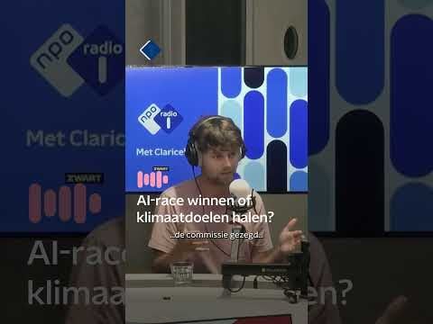 Toename datacenters in AI-race | Met Clarice! | NPO Radio 1