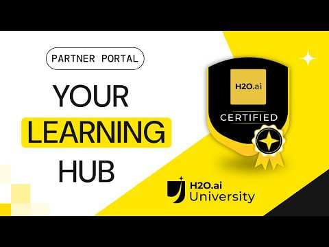 Welcome to the H2O.ai University Partner Portal | Your Learning Hub Explained