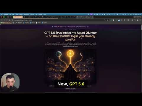 GPT 5.6 + Agent OS: Automate everything without API keys! 🚀