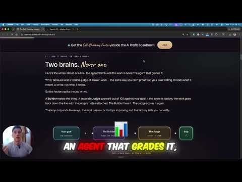 Stop manually checking AI work! Build a self-correcting agent factory instead.