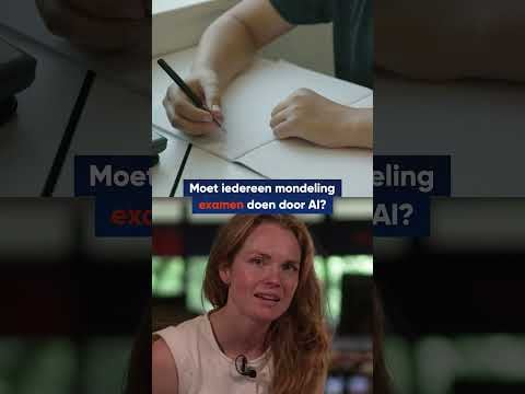 🎓 Moeten examens voortaan mondeling door AI?