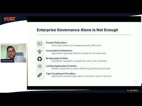 Fost Amsterdam 2026 - Designing for AI Governance: Lessons from Building an AI Gateway+AI Workspace.