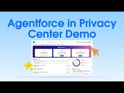 Salesforce Agentforce in Privacy Center Demo: Setup Tutorial