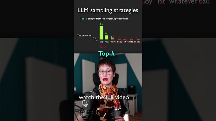 Top-k sampling explained