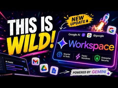 NEW Google Gemini workspace update is Wild!