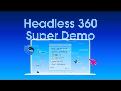 Salesforce Headless 360 Super Demo: API-First, MCP-Native Agentic Experiences