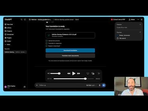 DeepL in ChatGPT: Enterprise Translation Demo