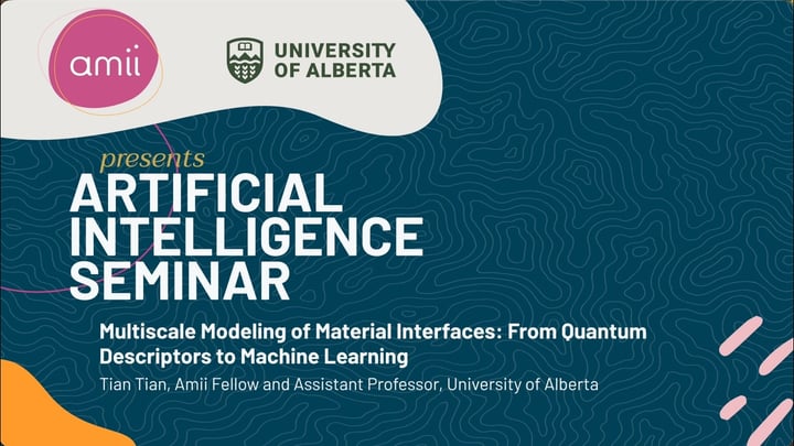 Multiscale Modeling of Material Interfaces: From Quantum Descriptors to Machine Learning, Tian Tian