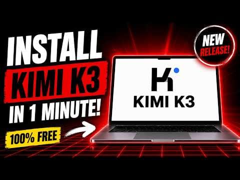 How to Install Kimi K3 Locally in Minutes
