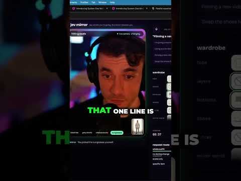 Build a real-time AI mirror with Jev AI in under a second.