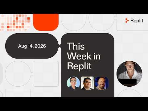We Made the Inc. 5000, Workspace Regions & Clerk Migration | This Week in Replit (Aug 14, 2026)