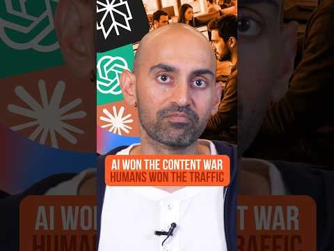 AI Won the Content War and Lost the Traffic #shorts
