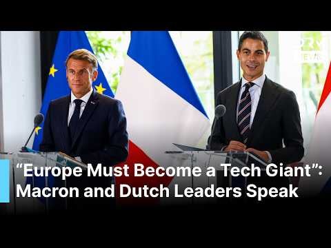 VOLLEDIG PERSBERICHT: Macron en de Nederlandse premier onthullen pleidooi voor Europese AI, halfgeleiders en soevereiniteit | AC1G