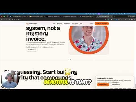 Agency Website Built in One Click with ChatGPT Codex 🤯