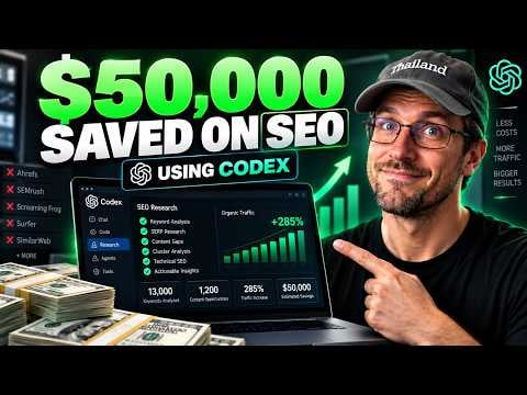 I Used Codex To Fix My SEO Strategy In Minutes!