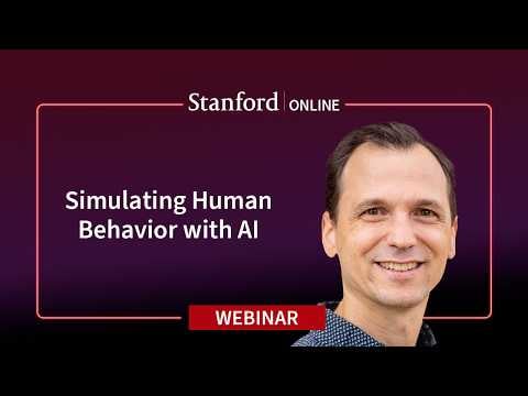 Webinar: AI Agent Simulation of Human Behavior with Michael Bernstein