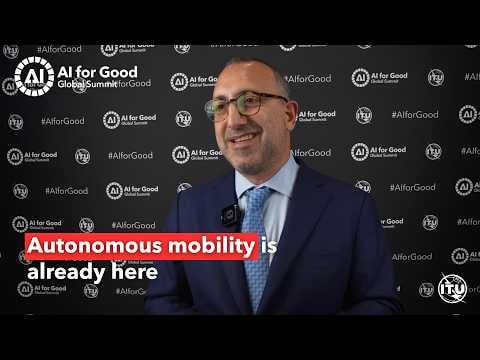 How AI is powering autonomous mobility | AI for Good interview with Namir Hourani, GMOLx Events