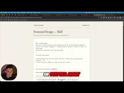 Stop making generic AI websites. Use this skill file to level up your design game.