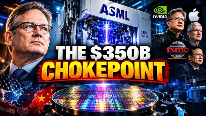 ASML: The $350B Dutch Monopoly Controlling the Global AI War